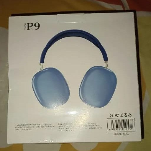 P9 Wireless Headphones | Bluetooth Over-Ear | High Bass & Clear Sound | Foldable & Portable | Noise Reduction
