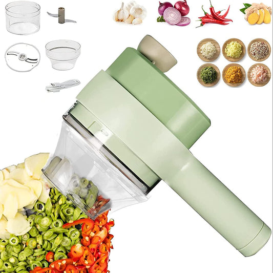 Electric Handheld Vegetable Cutter Slicer