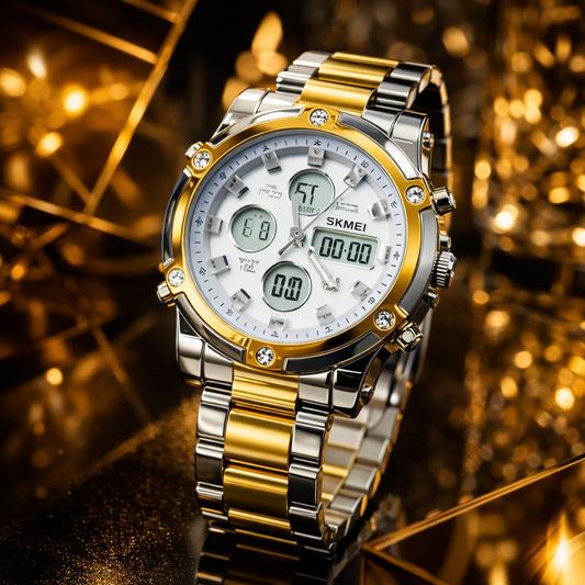 SKMEI 1389 Men’s Digital Analog Business Watch