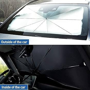 Foldable Car Windshield Sunshade Umbrella Heat Shield UV Protection