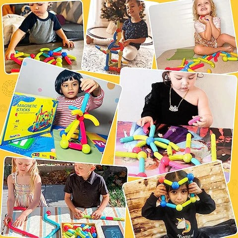 25 pcs Magnetic Blocks Toy for Kids