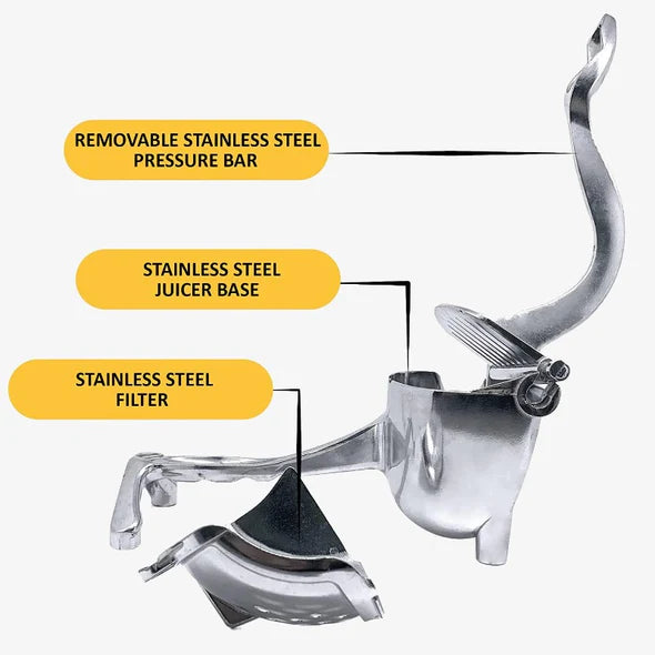 High Quality Manual Juice Extractor | FRUIT HAND PRESSURE JUICER SQUEEZER