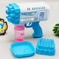 Electric 2-In-1 Rocket Bubble Gun