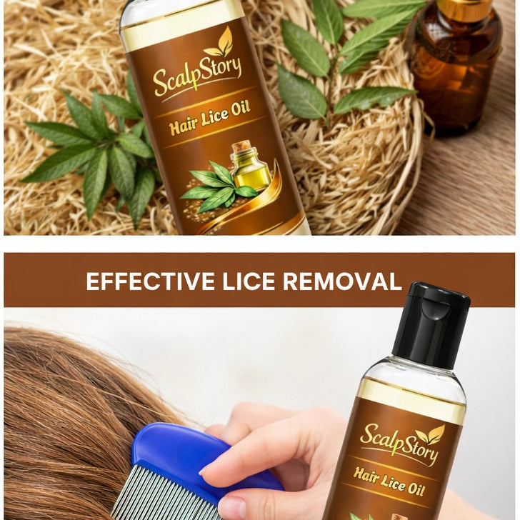 Hair Lice Oil | Hair Lice Oil For Complete Lice Removal & Healthy Scalp