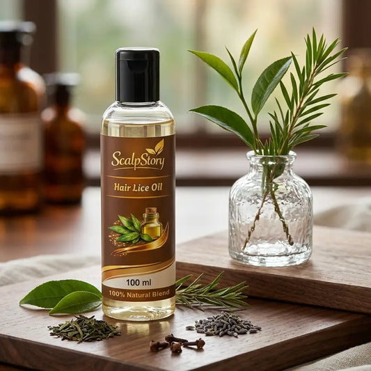 Hair Lice Oil | Hair Lice Oil For Complete Lice Removal & Healthy Scalp / nits removal oil