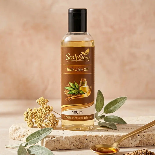 Hair Lice Oil | Hair Lice Oil For Complete Lice Removal & Healthy Scalp / nits removal oil