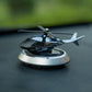 Solar Powered Car Aroma Diffuser Helicopter Air Freshener