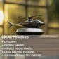 Solar Powered Car Aroma Diffuser Helicopter Air Freshener