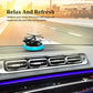 Solar Powered Car Aroma Diffuser Helicopter Air Freshener