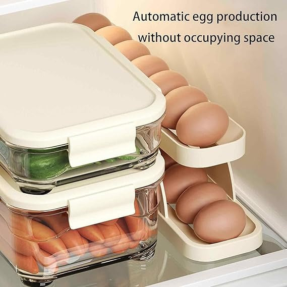 Egg Storage Box Rolling Design