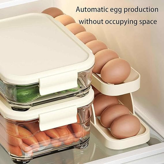 Egg Storage Box Rolling Design
