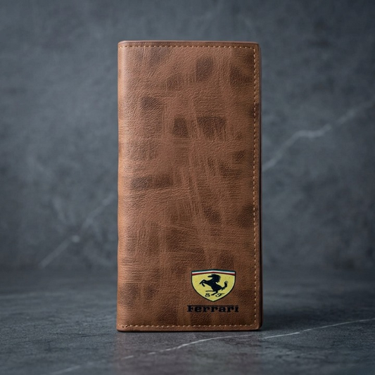 Premium Ferrari Inspired Long Wallet