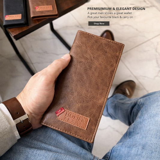 New Design Long Wallet for Men & Women