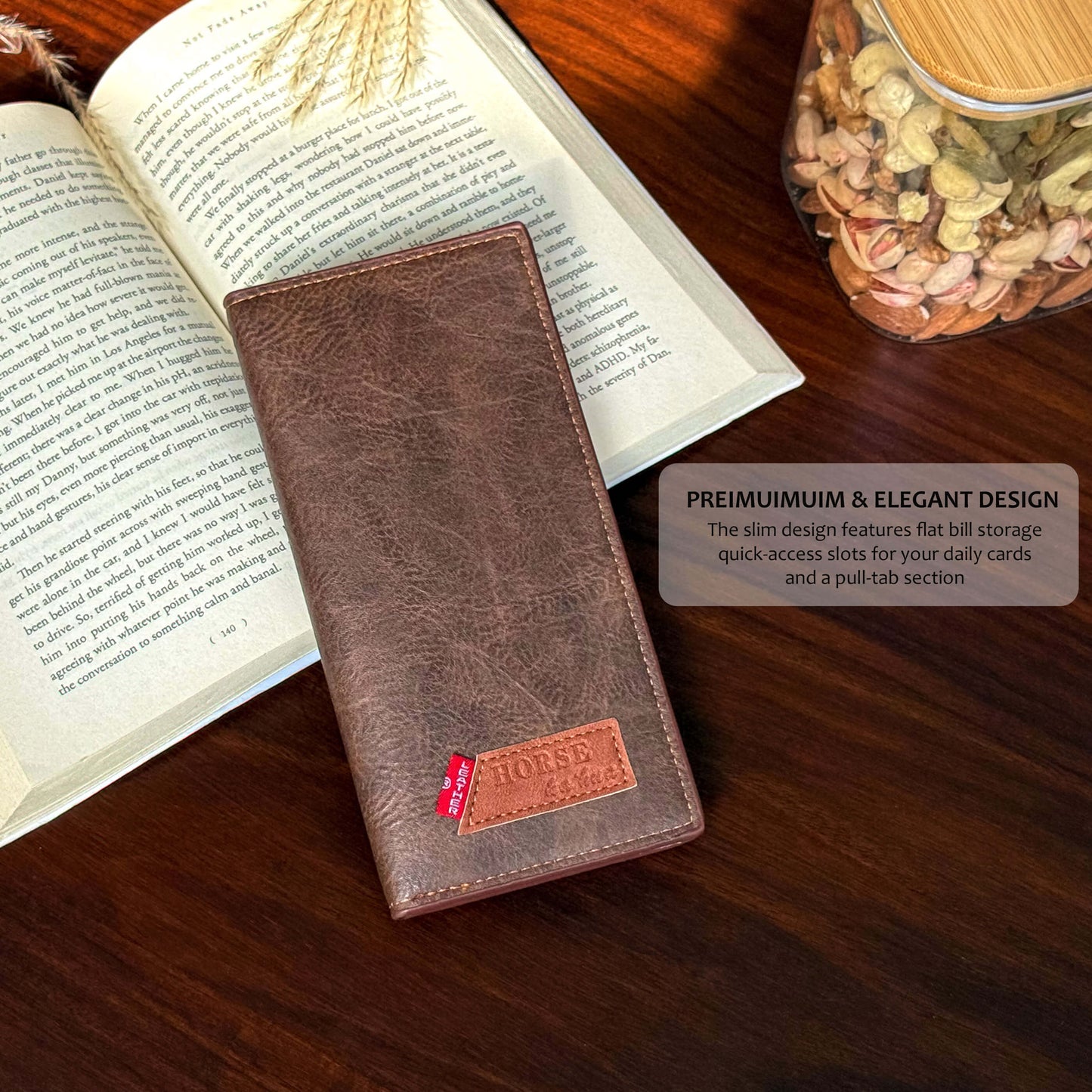 New Design Long Wallet for Men & Women