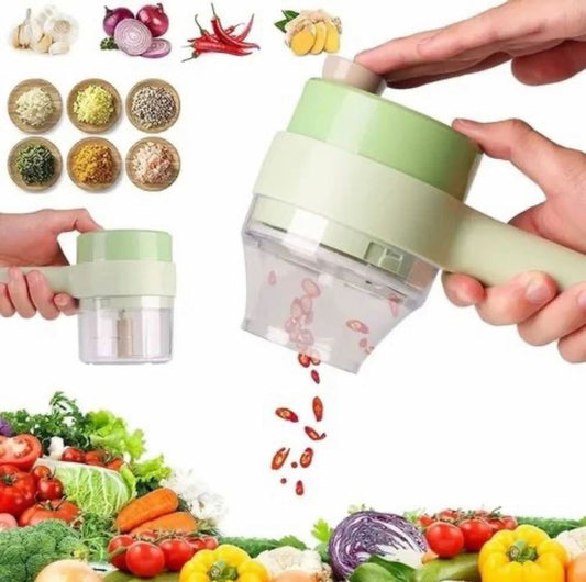 Electric Handheld Vegetable Cutter Slicer