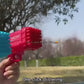 Electric 2-In-1 Rocket Bubble Gun