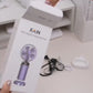 Foldable USB Neck Hanging Fan With Phone Stand